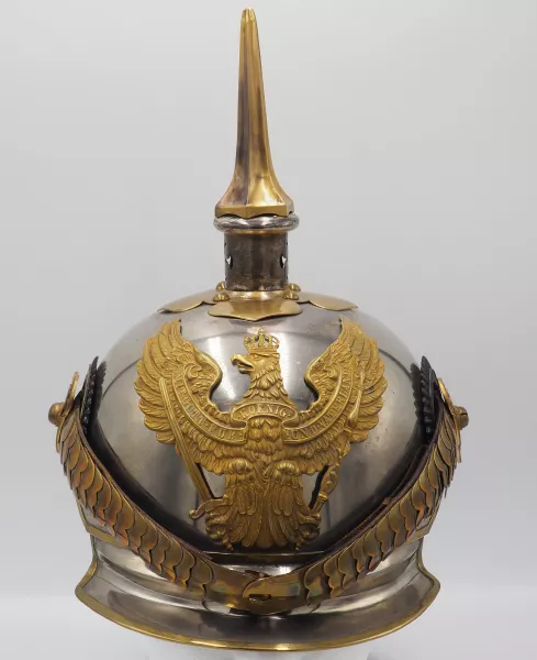 Prussian Jäger zu Pferd Officer Pickelhaube Visuel 1 principal